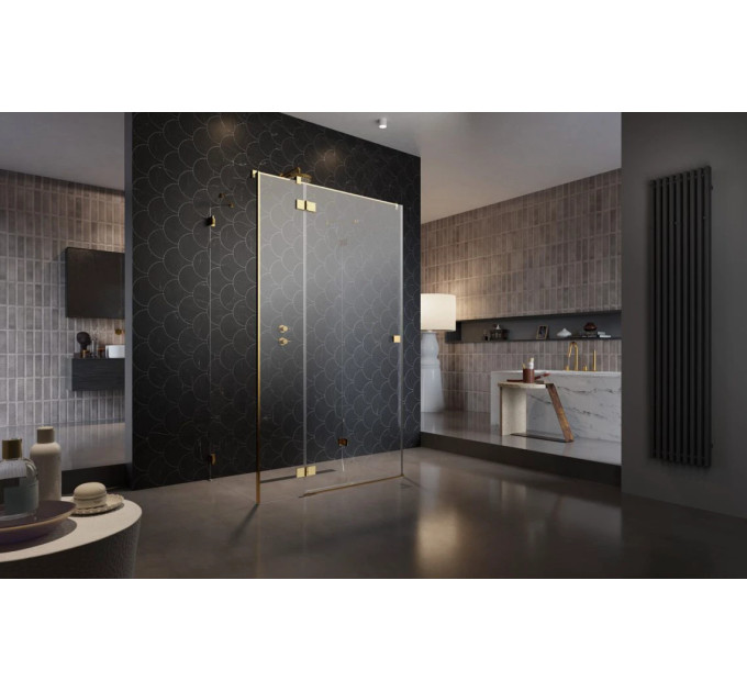 Душові двері Essenza Pro Gold KDJ+S 80 ліві, RADAWAY