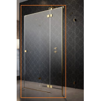 Душові двері Essenza Pro Gold KDJ+S 110 праві, RADAWAY