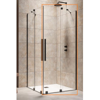 Душова кабіна (половина) Furo Black KDD 110 R RADAWAY