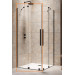 Душова кабіна (половина) Furo Black KDD 110 L RADAWAY