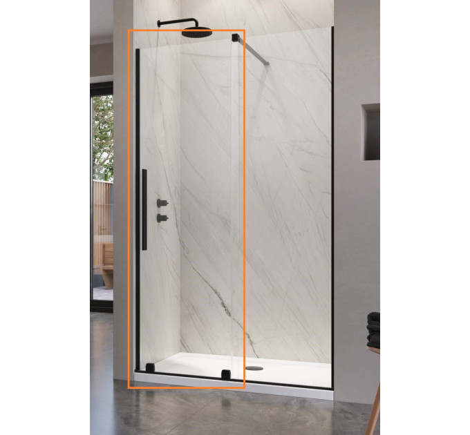 Душові двері Furo Black DWJ 472 R RADAWAY