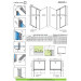 Бокова стінка NES Black S3 100 RADAWAY