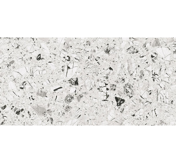 Плитка керамогранітна 4ZLM Luna-R Blanco PULIDO RECT POL 593x1193x11 Vives