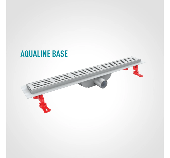 Душовий канал 80 см Aqualine Base VLD-600330-ST Valtemo