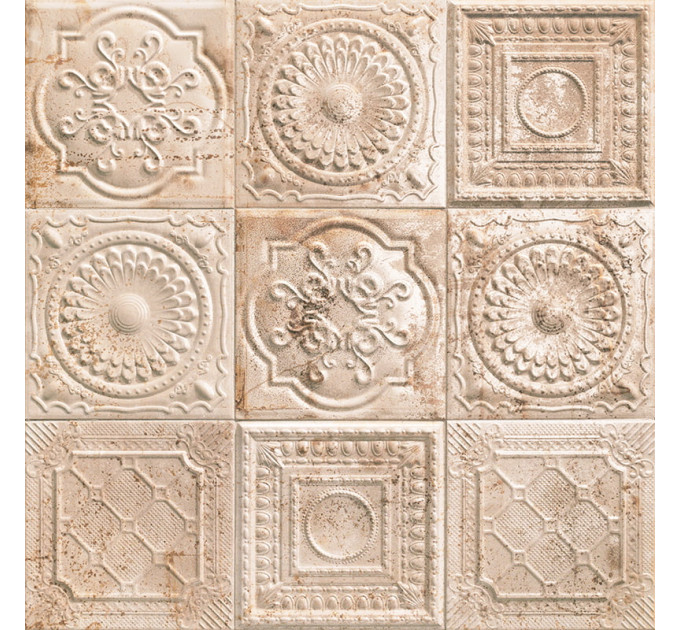 Плитка стінова Tin Tile Rusty Cream 200x200 Mainzu