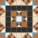 Плитка керамогранітна Halton Marron 316x316x9 Vives