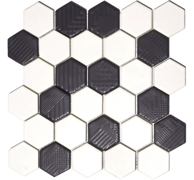 Мозаїка H 69007 Hexagon С2 295x295x9 Котто Кераміка