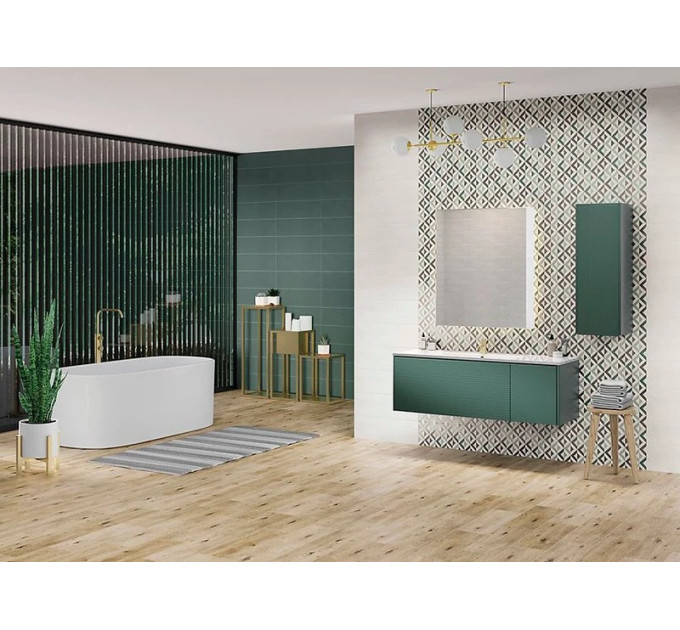 Плитка стінова Gracia White SAT 200x600x8,5 Cersanit