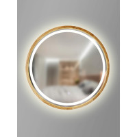 Дзеркало Perfection Slim LED D800 Natural Oak Luxury Wood