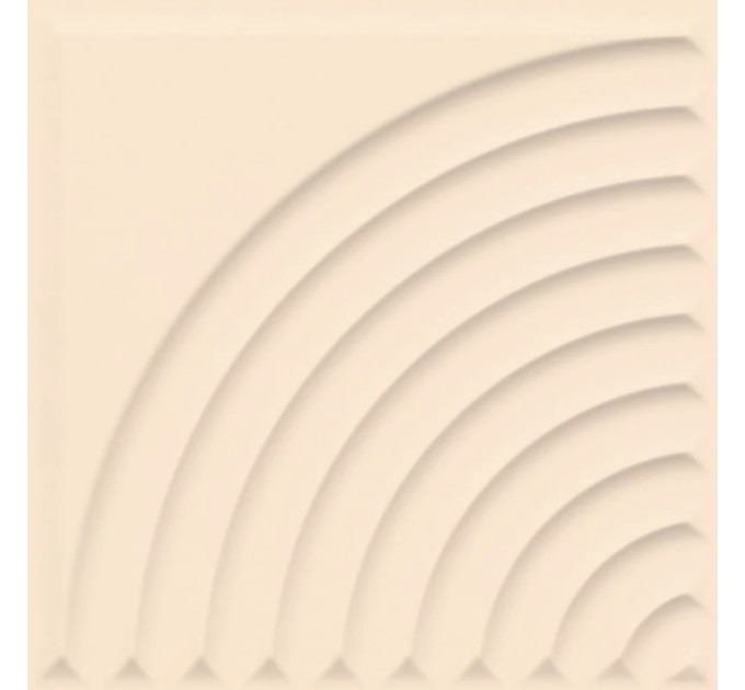 Плитка стінова Neve Creative Beige B STR 198x198x11,5 Paradyz