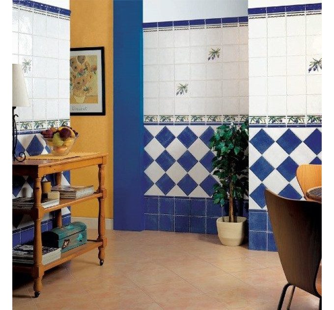Плитка стінова Calabria Cobalto 150x150 Mainzu