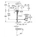 Змішувач для умивальника S-Size Essence New 23591001 Grohe