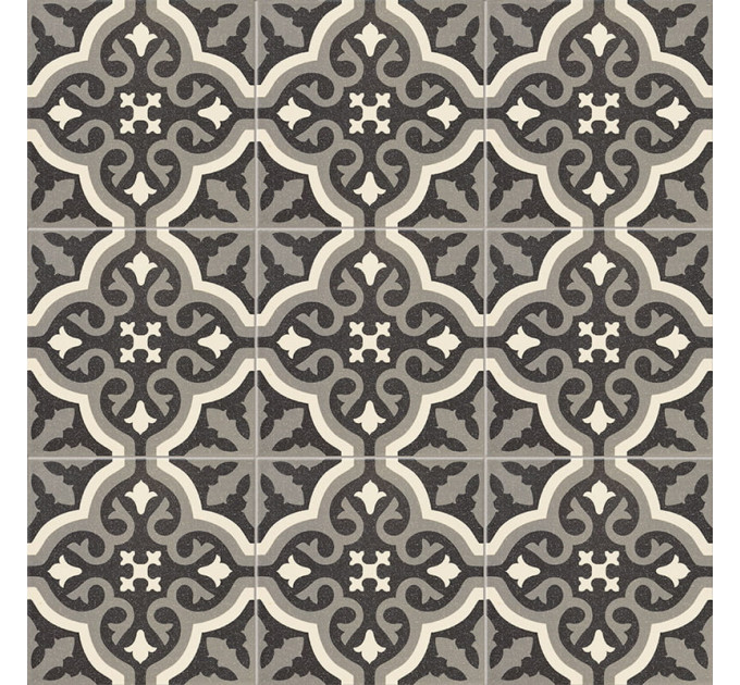 Плитка керамогранітна Centro Florentine Black 200x200x9 Mainzu