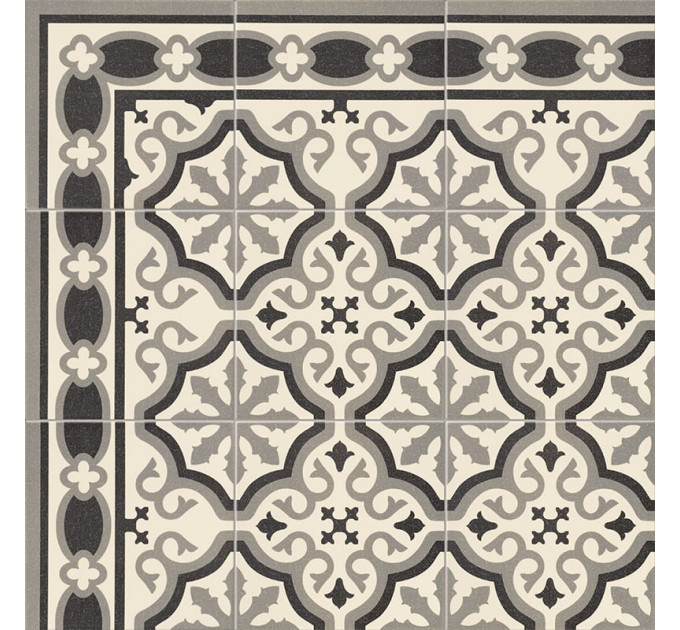 Плитка керамогранітна Esquina Florentine White 200x200x9 Mainzu