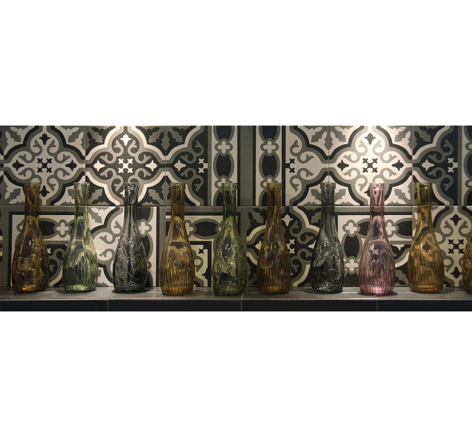 Плитка керамогранітна Florentine White Cenefa 200x200x9 Mainzu