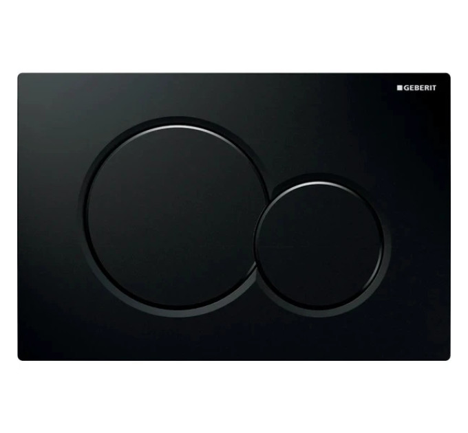 Кнопка зливу Sigma 01 (115.770.DW.5) чорний, Geberit