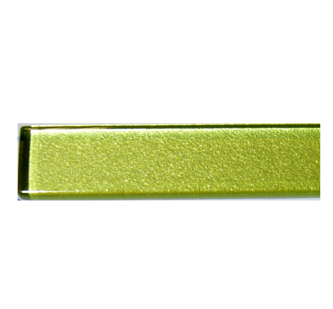 Фриз скляний GF 6027  lime silver 25х600 Кераміка Лео УКРАЇНА