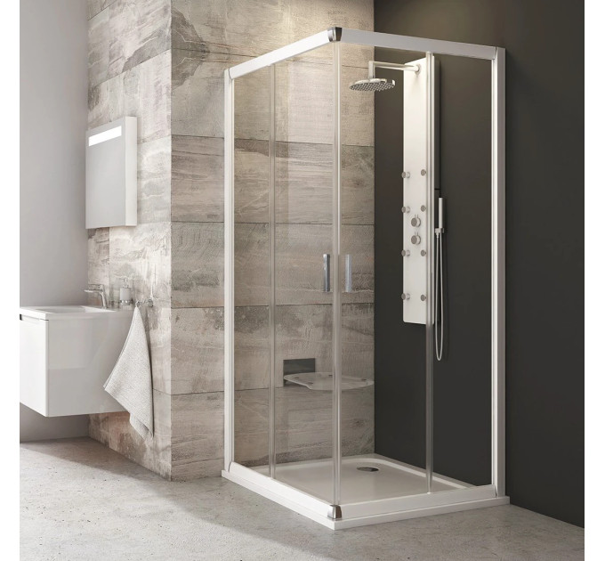Душова кабіна BLRV2-90 Transparent, (1LV70100Z1) RAVAK