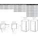 Душова кабіна (половина) прямокутна CRV1-100 Transparent, (1QVA0C01Z1) RAVAK