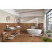 Плитка керамогранітна R4TV Woodtale Quercia RECT 150x1200 Ragno