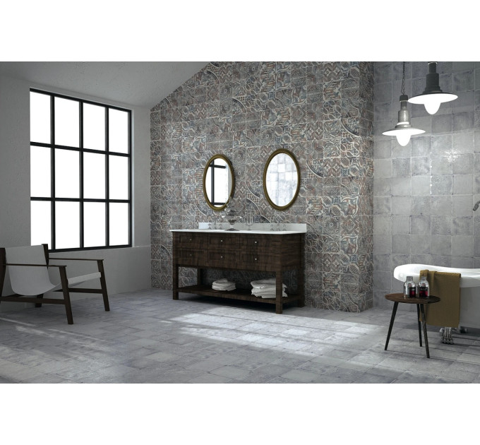 Плитка керамогранітна Pav Milano Blue 200x200x9 Mainzu