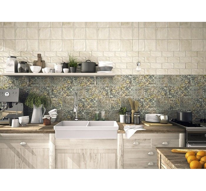 Декор Ravena Pietro Blu 200x200 Mainzu
