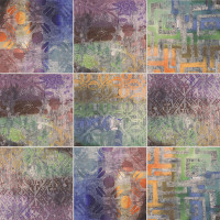 Декор Ravena Pietro Viola 200x200 Mainzu