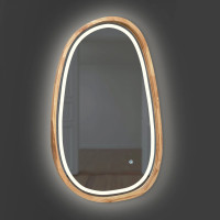 Дзеркало Dali Slim LED 600x900 Natural Oak Luxury Wood