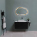 Дзеркало Dali Slim LED 600x900 Natural Oak Luxury Wood