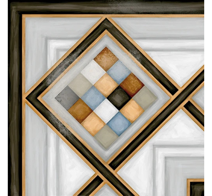 Плитка керамогранітна Pombo-3 Multicolor декор 200x200x8 Vives