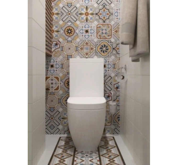 Плитка керамогранітна Pombo-3 Multicolor декор 200x200x8 Vives