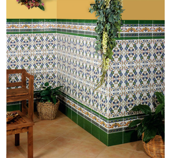 Фриз Moldura Verde 50x200 Mainzu