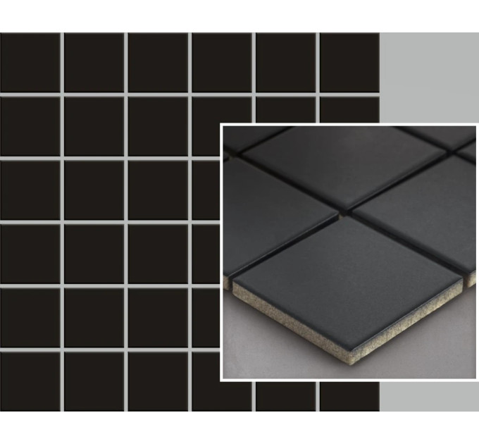 Мозаїка Albir Nero (4,8x4,8) 298x298x6 Paradyz