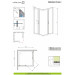Душова кабіна Premium Plus C 1700 90x90 RADAWAY