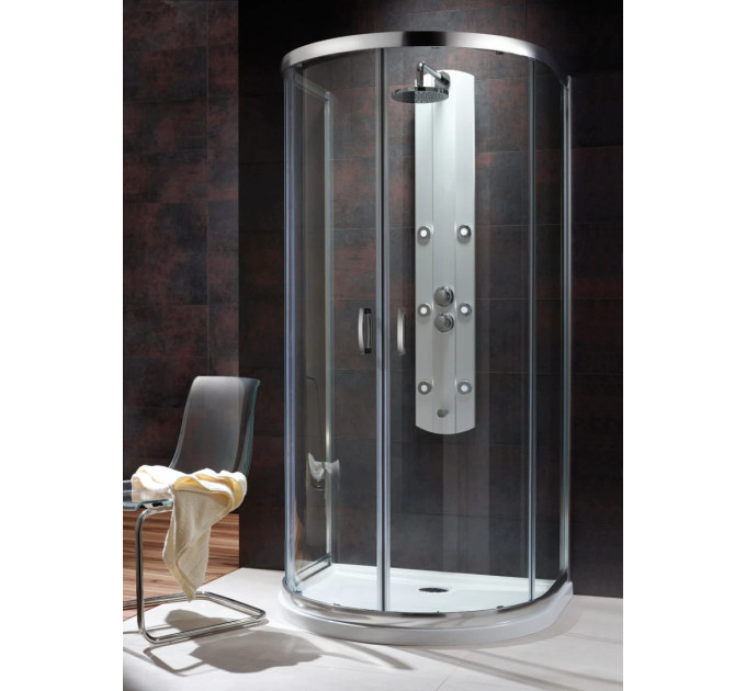 Душова кабіна напівкругла Premium Plus P 100x90 33300-01-08N RADAWAY