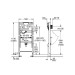 Інсталяція для пісуара Rapid SL (38786001), Grohe