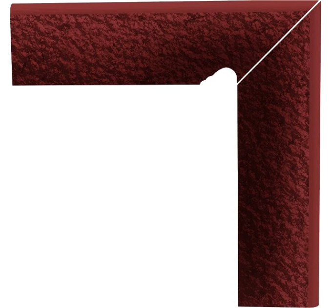 Цоколь Cloud Rosa Правий 2 ел STR 8,1x30 код 7476 Ceramika Paradyz