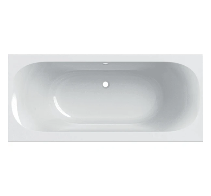 Ванна прямокутна з ніжками Soana Slim rim Duo 180x80 554.004.01.1 Geberit