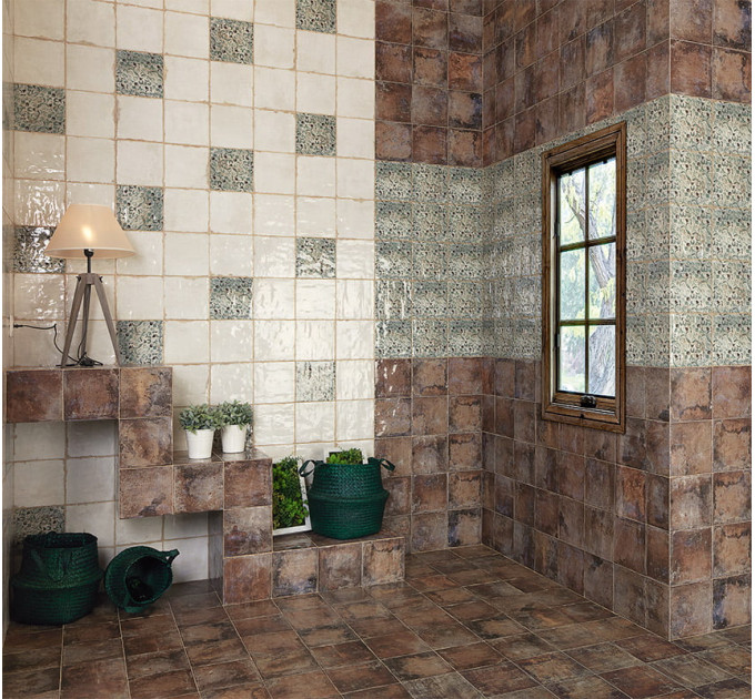 Плитка керамогранітна Pav Livorno Cotto 200x200x9 Mainzu