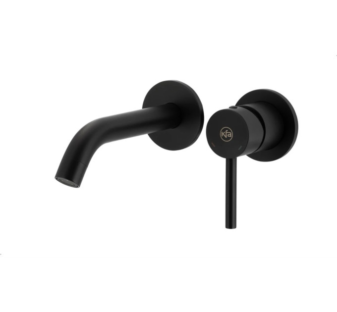 3мішувач для умивальника MOZA BLACK 5039-810-81 KFA ARMATURA