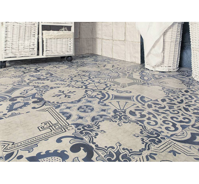 Плитка керамогранітна Pav Oporto Blu 200x200 Mainzu