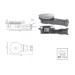 Сифон для піддона R400W Slim Radaway