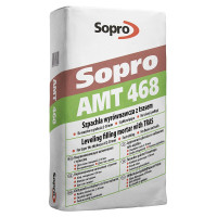 Вирівнювальна шпаклівка з трасом Sopro AMT 468 (25 кг)