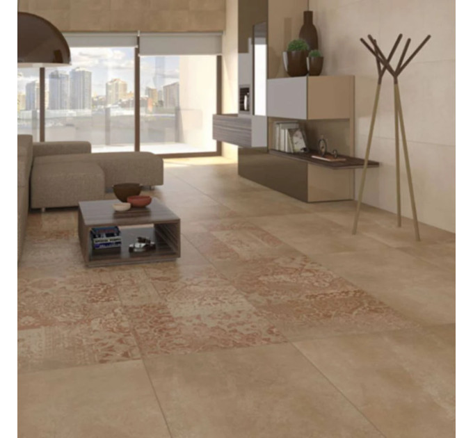 Плитка керамогранітна Tempo Bessel-SPR Taupe RECT 593x593x10 Arcana