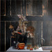Плитка керамогранітна Blendart Dark Craft 300x1200x10 Sant'agostino