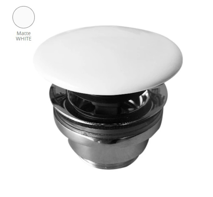 Донний клапан Wave PLCE white matt, SIMAS