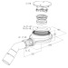 Сифон для піддона Turboflow TBXS Radaway