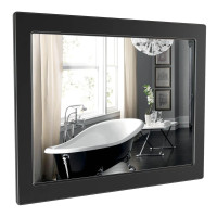 Дзеркало Беатріче 100 Чорний Патина Хром, Аква Родос