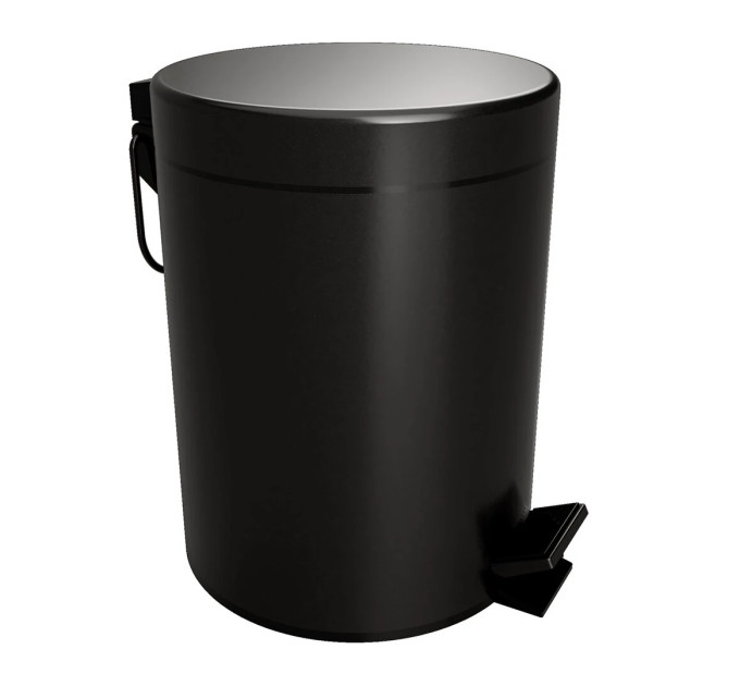 Відро для сміття 5L 104315010 DARK 'Soft Close' Bemeta Чехія