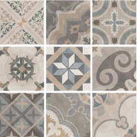 Плитка керамогранітна CSAPCLMX20 Patchwork Сlassic Mix 200x200x10 Sant'agostino
